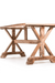 Jose Farmhouse Dining Table - Natural / Wood / L:160 x D:90 x H:76 in cm - Indoor Furniture