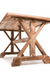 Jose Farmhouse Dining Table - Natural / Wood / L:160 x D:90 x H:76 in cm - Indoor Furniture