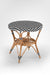 V Popsicle Cane Table With Armrest And Chairs Set
