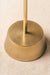 Kairos Side Table - Marble Top - White & Gold / 41 x W:41 x H:56 In Cms / Marble & Metal - Indoor Furniture