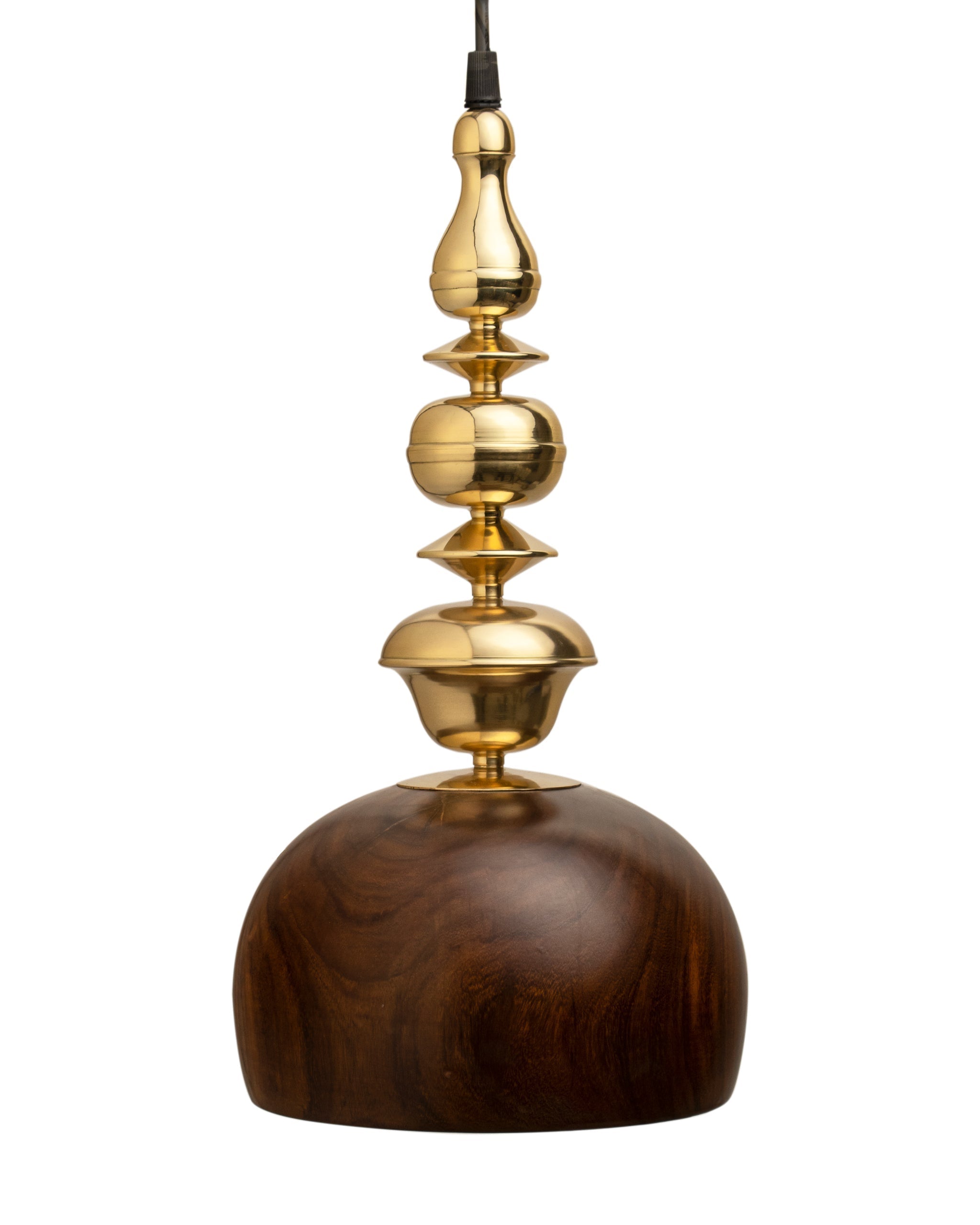 Kalash 1 - Natural / Brass and wood - Lighting