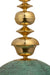 Kalash 2 - Green / Brass and copper - Lighting