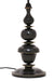 Kalash Table Lamp - Antique / Brass and fabric - Lighting