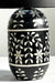 Kalla Petal Table Lamp - Mild Steel & Bone & Resin & Cotton / Black - Lighting