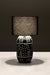 Kalla Petal Table Lamp - Mild Steel & Bone & Resin & Cotton / Black - Lighting