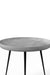 Kangaroo June Side Table - L:18’’ x B:18’’ x H:16’’ In Inches / Cement Grey Pigmented GFRC Top; Black Powder Coat Mild