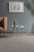 Kangaroo June Side Table - L:18’’ x B:18’’ x H:16’’ In Inches / Cement Grey Pigmented GFRC Top; Black Powder Coat Mild