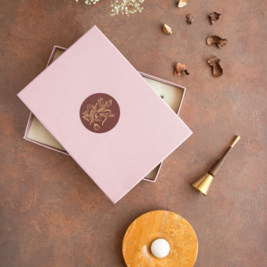 Kaori + Stepbell _ Gift Box - Yellow / Stone - Decor