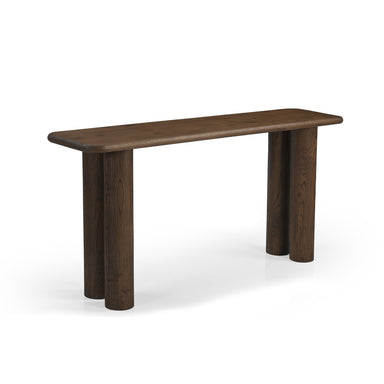 Kaya Console Table - Walnut / Mango Wood / L: 160.02 x B: 40.64 x H: 76.20 cms - Indoor Furniture