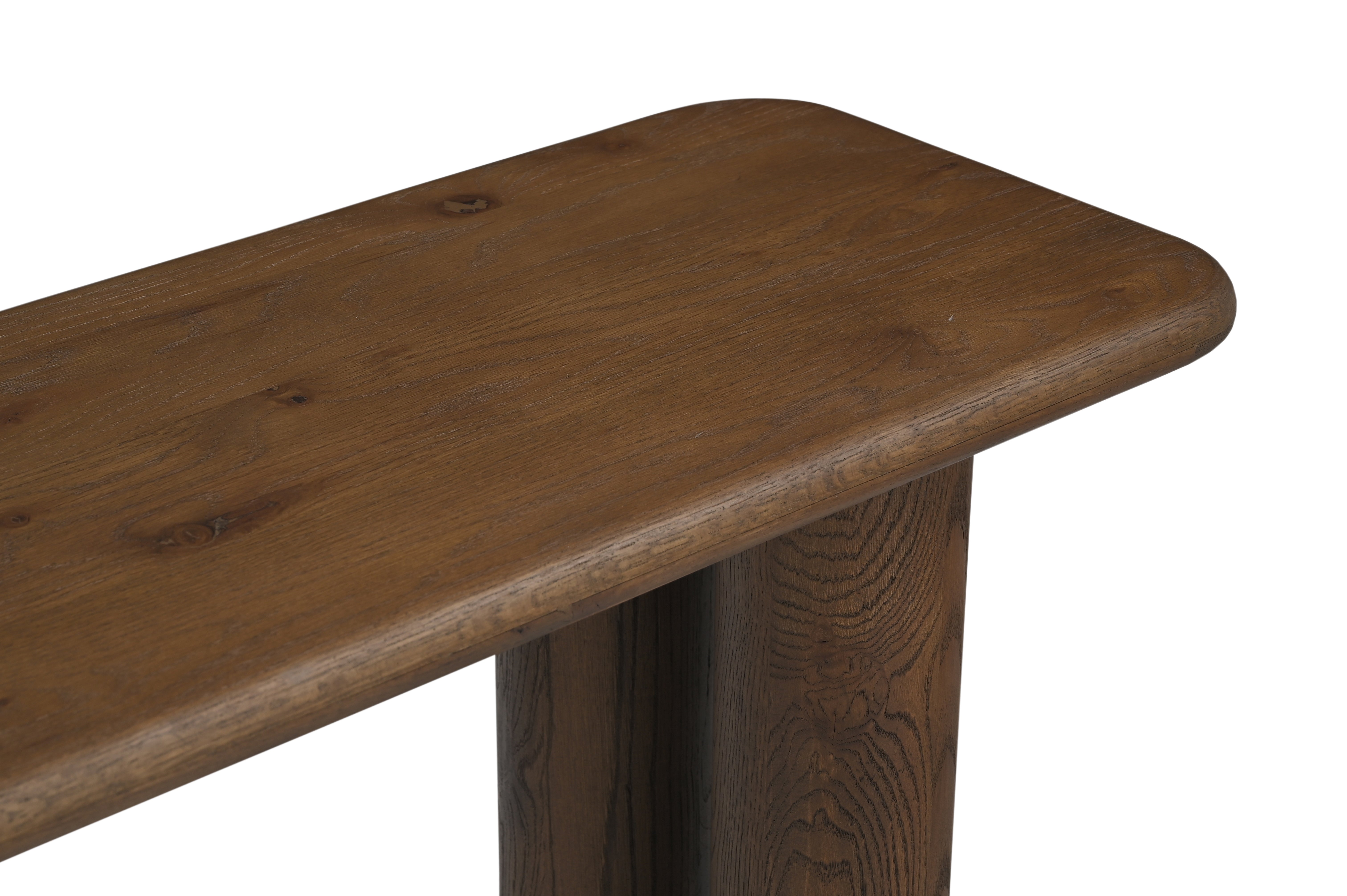 Kaya Console Table - Walnut / Mango Wood / L: 160.02 x B: 40.64 x H: 76.20 cms - Indoor Furniture