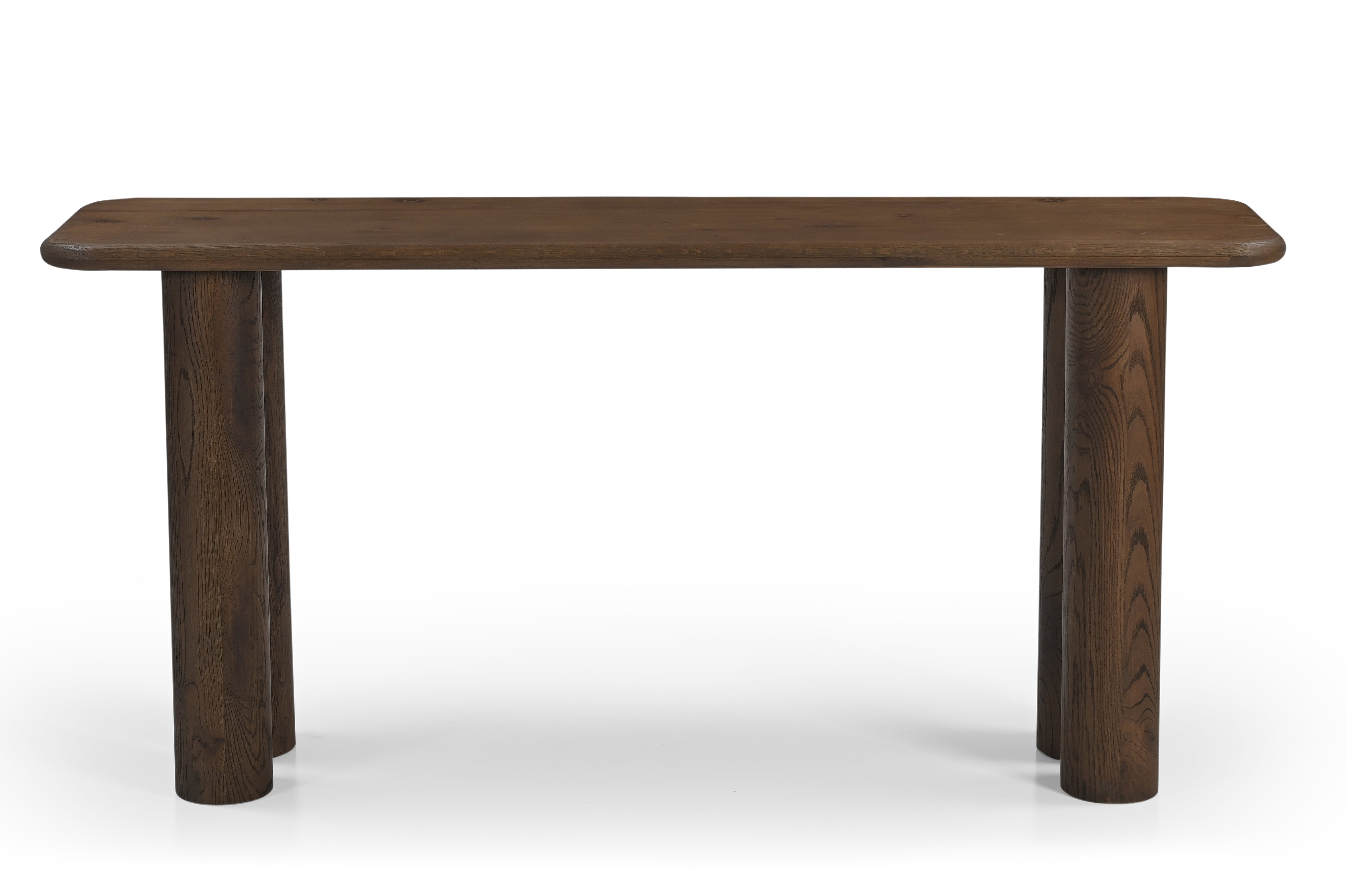 Kaya Console Table - Walnut / Mango Wood / L: 160.02 x B: 40.64 x H: 76.20 cms - Indoor Furniture