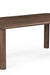 Kaya Dining Table - Walnut / Oak Wood / L: 200.66 x B: 99.06 x H: 76.20 cms - Indoor Furniture