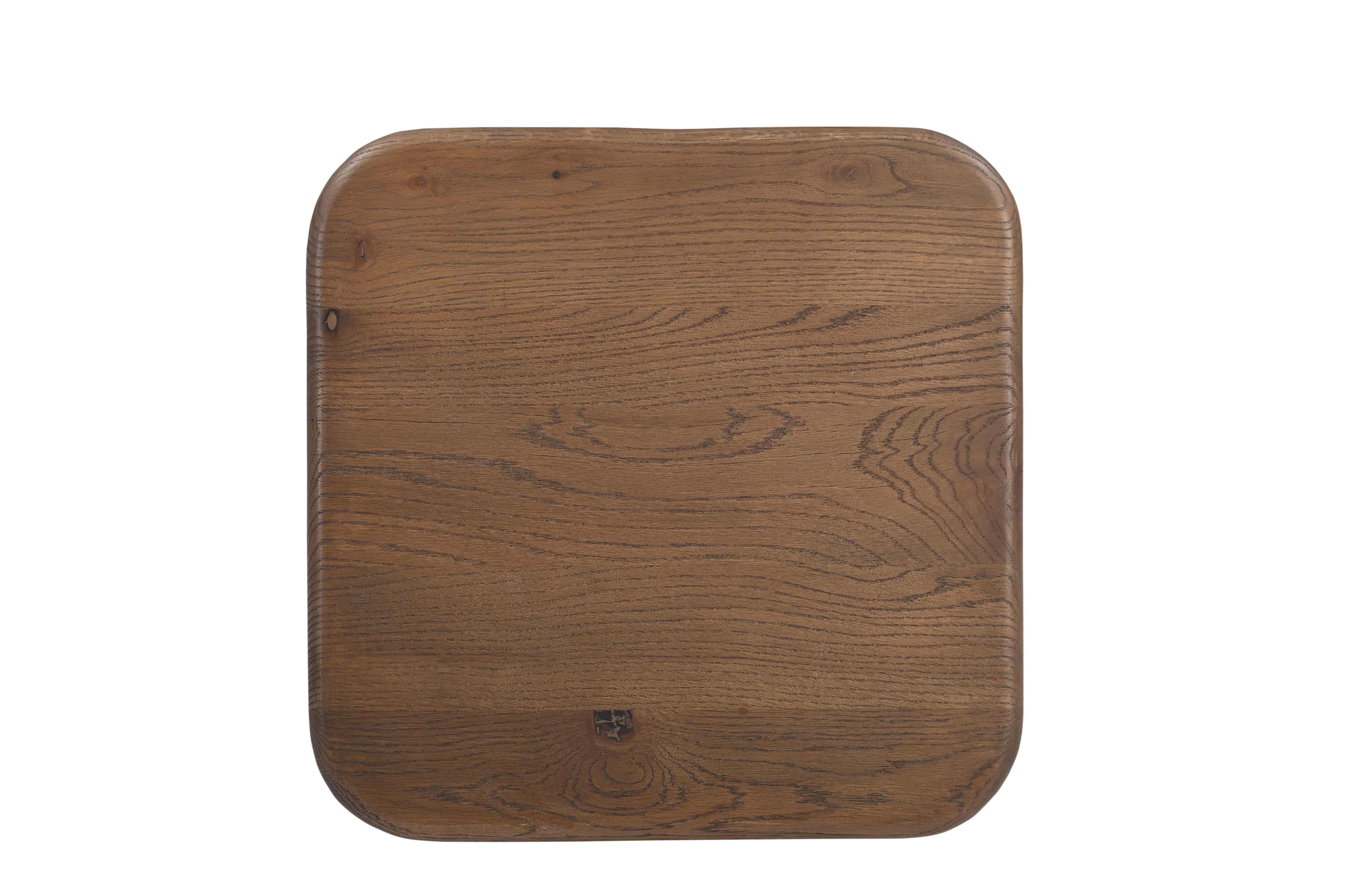Kaya End Table - Walnut / Oak Wood / L: 50.80 x B: 50.80 x H: 50.80 cms - Indoor Furniture