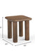 Kaya End Table - Walnut / Oak Wood / L: 50.80 x B: 50.80 x H: 50.80 cms - Indoor Furniture