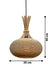 Klec Round Hanging Lamp by homeblitz.in