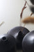 Knight V18 Set of 4 - Black / Vengai / Large: 5x5x3.25 inches& Medium: 2.25x2.25x6 inches& Small: 3x3x4 inches - Decor