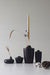 Knight V18 Set of 4 - Black / Vengai / Large: 5x5x3.25 inches& Medium: 2.25x2.25x6 inches& Small: 3x3x4 inches - Decor