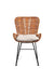 Koh Cane Chair 36 - Cane & Mild Steel / L:60 x B:64 x H:90 In cm - Indoor Furniture