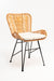 Koh Cane Chair 36 - Cane & Mild Steel / L:60 x B:64 x H:90 In cm - Indoor Furniture