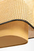 Koh Capsule Pendant Lamp - H: 13’’ × W: 51’’ / Cane - Lighting