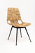 Koh Chair 21 - Abaca & Mild Steel / L:44 x B:55 x H:87 In cm - Indoor Furniture