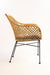 Koh Chair 39 - Cane & Mild Steel / L:60 x B:56 x H:95 In cm - Outdoor Furniture