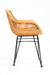 Koh Chair 7 - CM - L:- 53 x W:- 50 x H:- 79 / Mild Steel and Rattan - Indoor Furniture