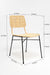 Koh Chair 9 - Cane & Mild Steel / L:46 x B:51 x H:80 In cm - Outdoor Furniture