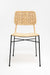 Koh Chair 9 - Cane & Mild Steel / L:46 x B:51 x H:80 In cm - Outdoor Furniture