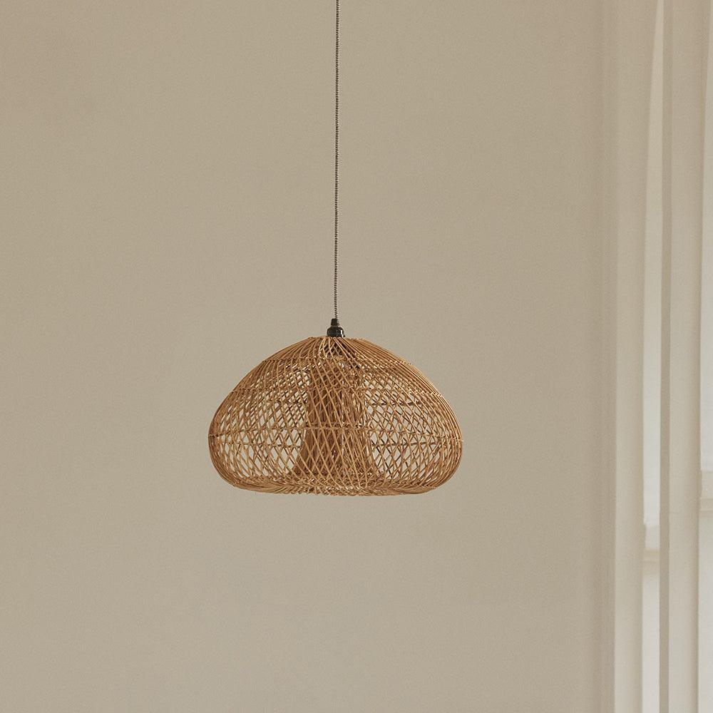 Koh Light 27 - Rattan / Dia:50 x H:29 In cm - Lighting