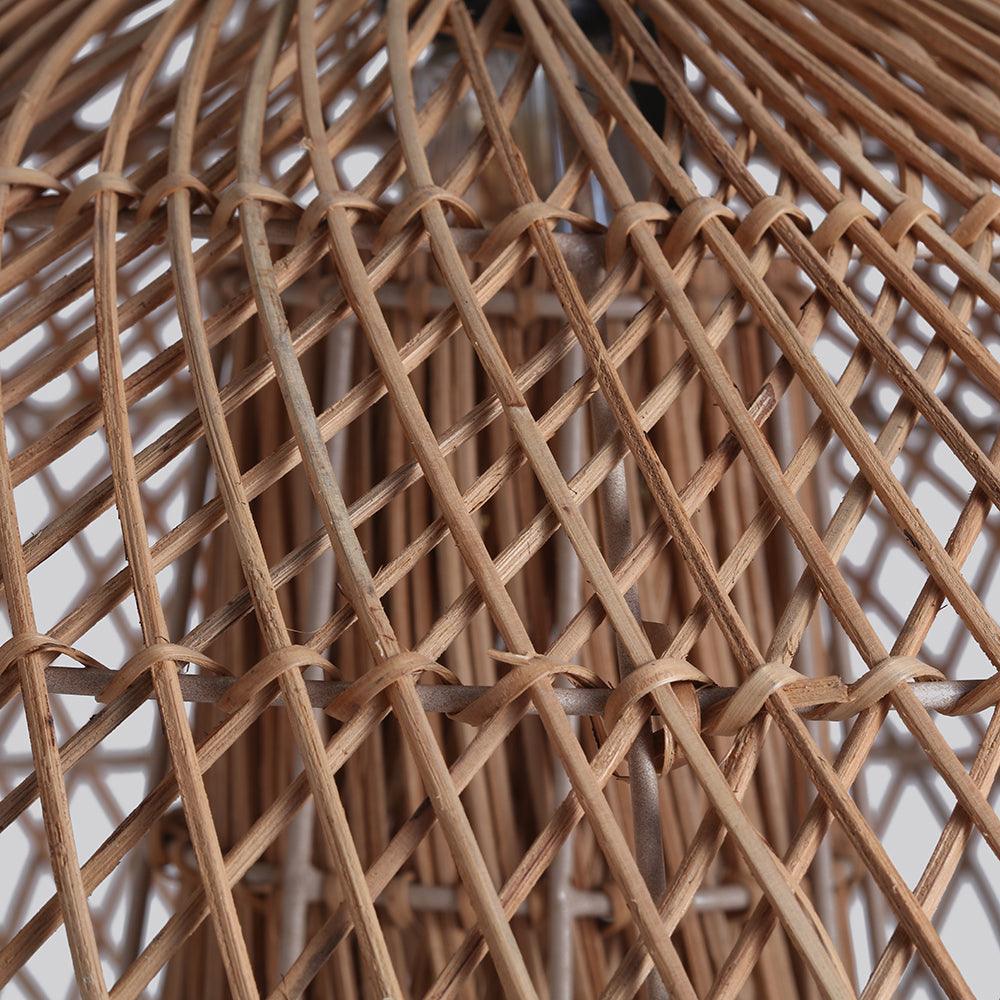 Koh Light 27 - Rattan / Dia:50 x H:29 In cm - Lighting