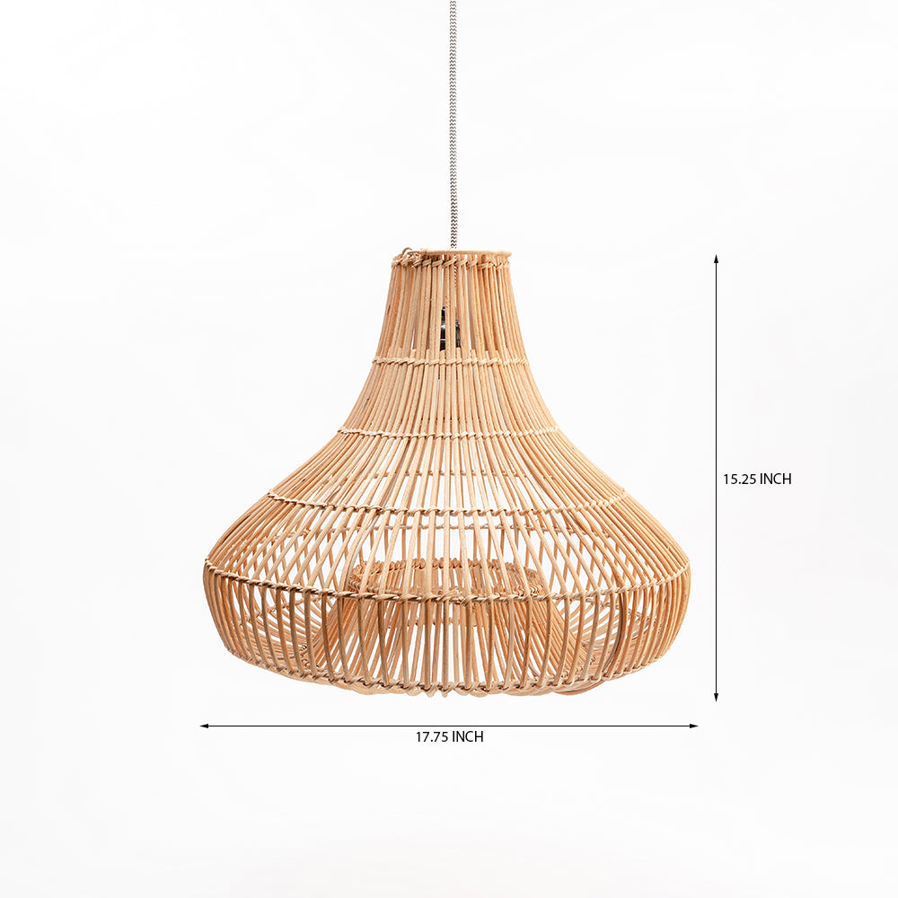 Koh Light 39 - Rattan / Dia:45 x H:43 In cm - Lighting