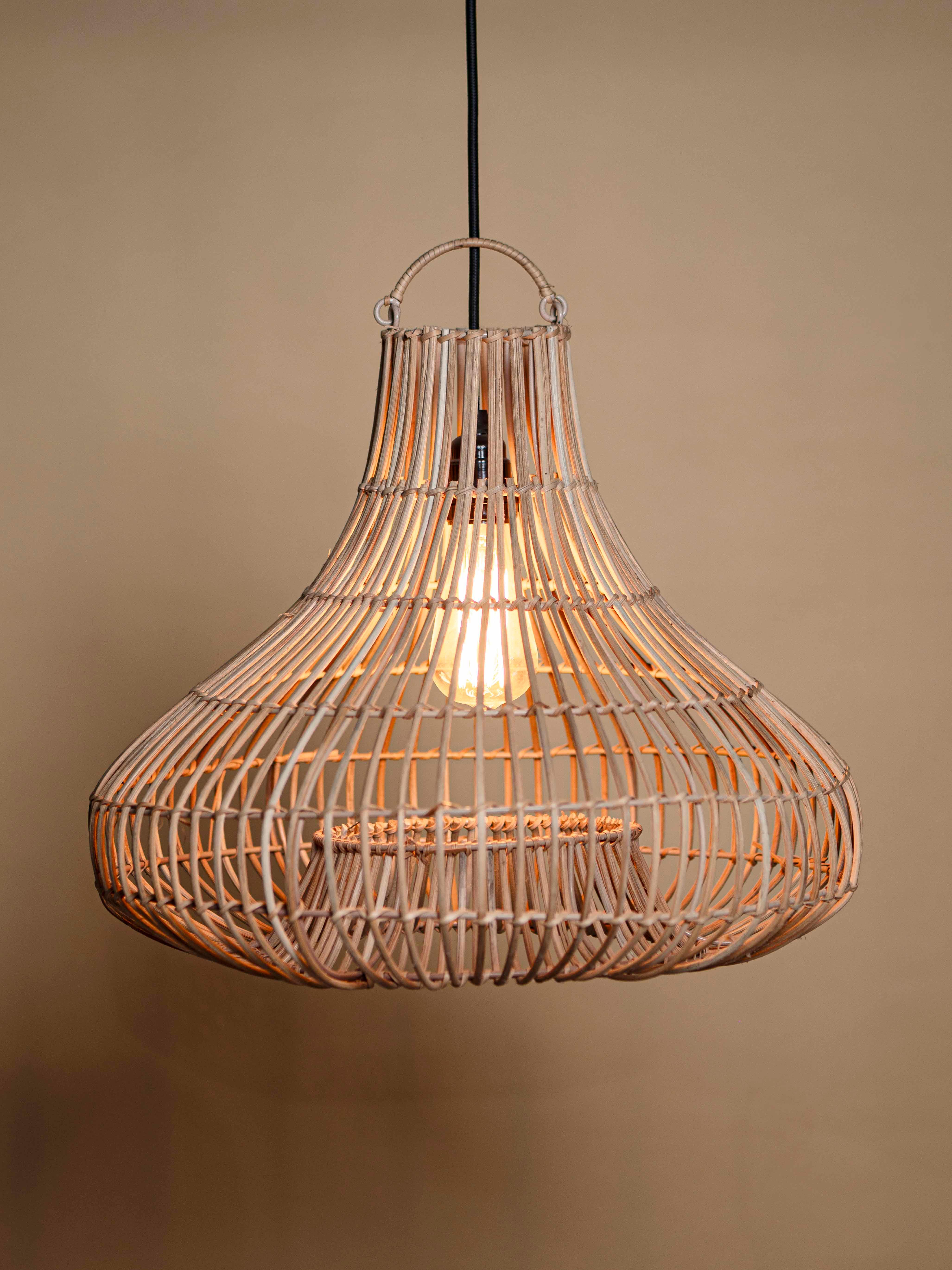 Koh Light 39 - Rattan / Dia:45 x H:43 In cm - Lighting