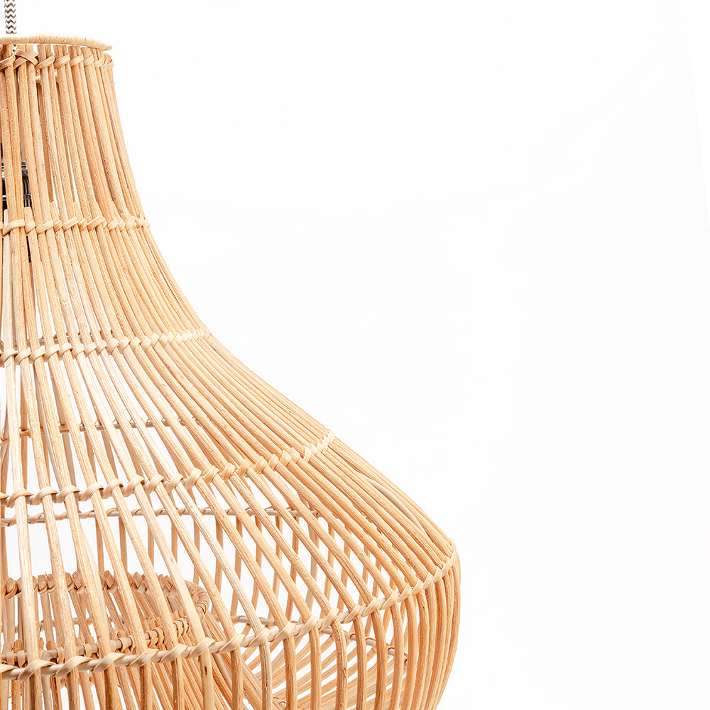 Koh Light 39 - Rattan / Dia:45 x H:43 In cm - Lighting