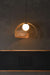 Kohima Cane Pendant Lamp - Natural / Cane and iron / D: 18’’ H: 9’’ - Lighting