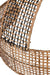 Kohima Cane Pendant Lamp - Natural / Cane and iron / D: 18’’ H: 9’’ - Lighting