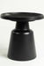 Kol Coffee Table Set of 2 - Large: 73 x 73 x 39 Medium: 49 x 49 in Cms / Black / Aluminium - Furniture