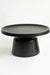 Kol Coffee Table Set of 2 - Large: 73 x 73 x 39 Medium: 49 x 49 in Cms / Black / Aluminium - Furniture