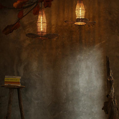 Kolambi Banana Fibre Pendant Light