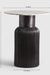 Korro Accent Table - Aluminium + Marble / L:46 x B:46 x H:56 In cm - Indoor Furniture