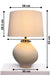Krug Oval Table Lamp by homeblitz.in