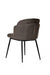 Lagom Dining Chair - Mild Steel & Upholstery / L:52 x B:59 x H:79 In cm - Indoor Furniture