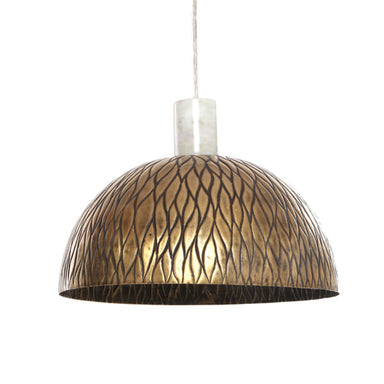 Lamina Pendant - Antique / Brass and marble - Lighting