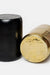 Leo Side Table - Black / Aluminium / 11 x 11 x 17 In Inches - Indoor Furiture