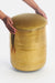 Leo Stool - Gold / Aluminium / 10.5’’ x 10.5’’ x 14.5’’ - Indoor Furniture