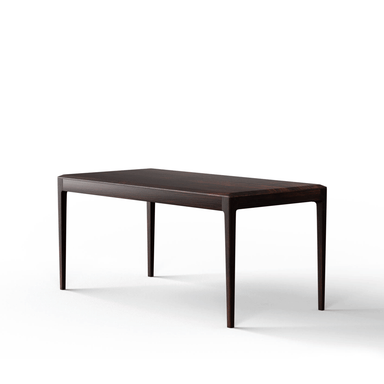 Linea Dining Table - L:63’’ x B:31’’ x H:29.5’’ In Inches / Peca Sheesham Top; Peca Sheesham Legs - Indoor Furniture