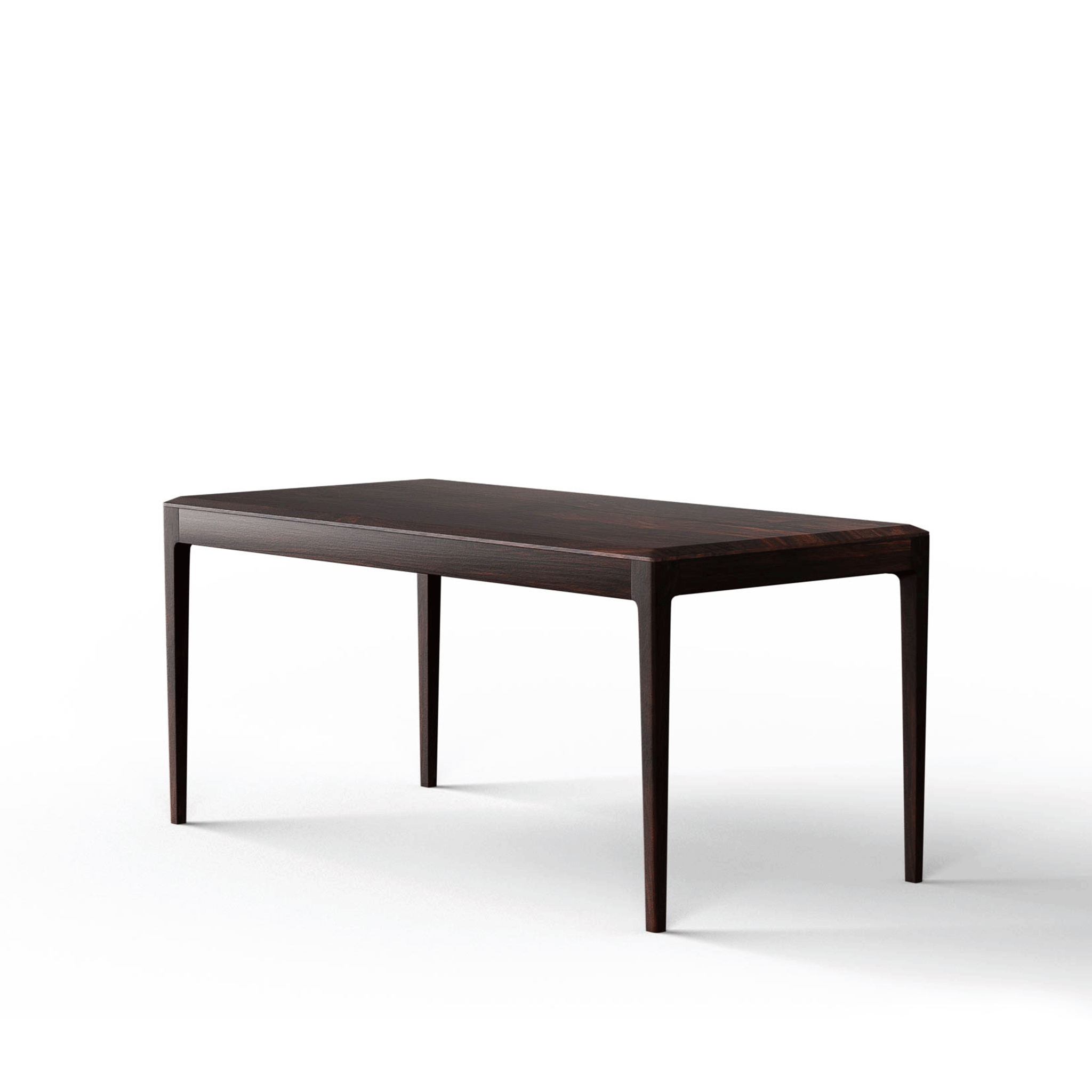 Linea Dining Table - L:63’’ x B:31’’ x H:29.5’’ In Inches / Peca Sheesham Top; Peca Sheesham Legs - Indoor Furniture