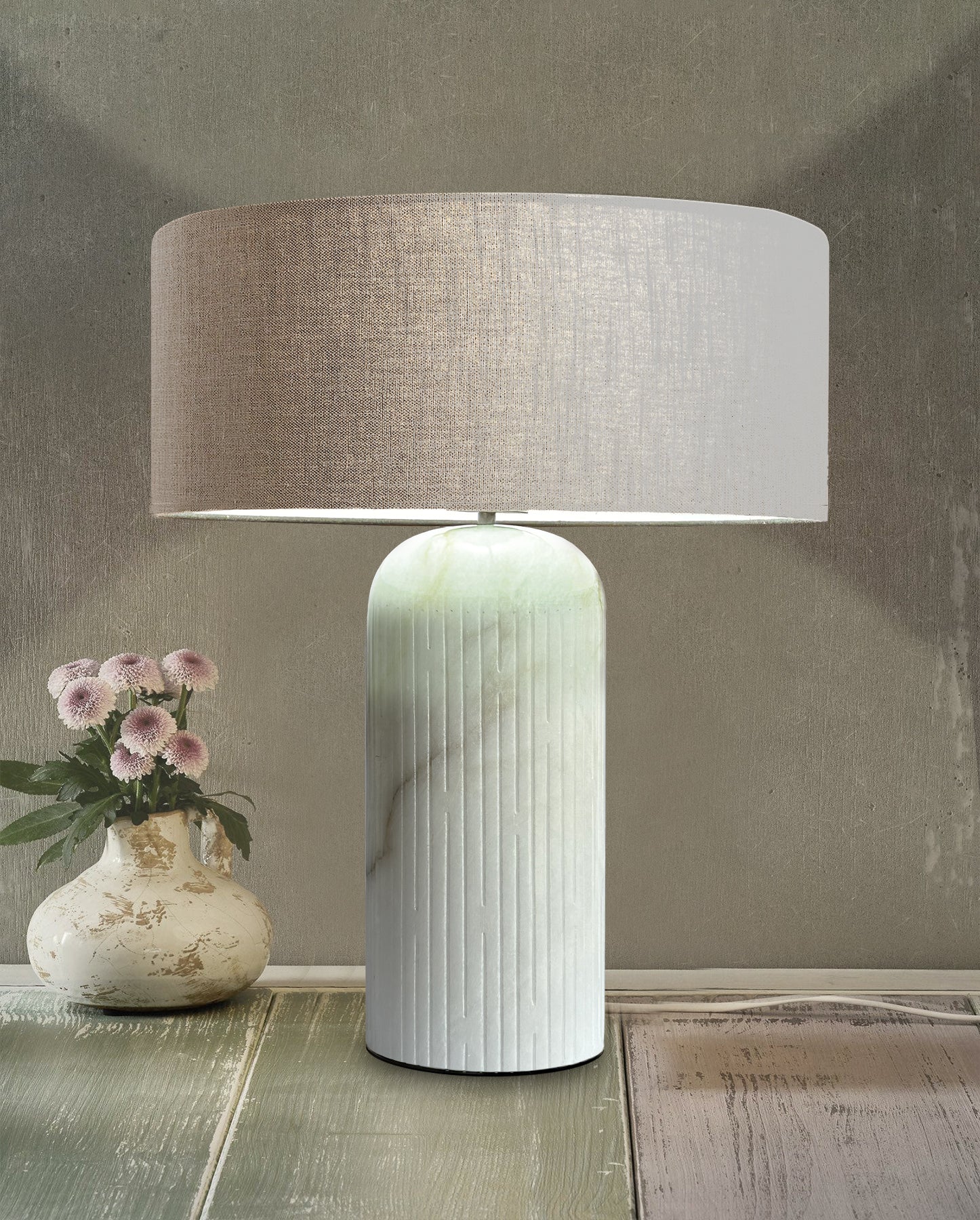 Line’On It - Cylindrical Table Lamp - Lighting