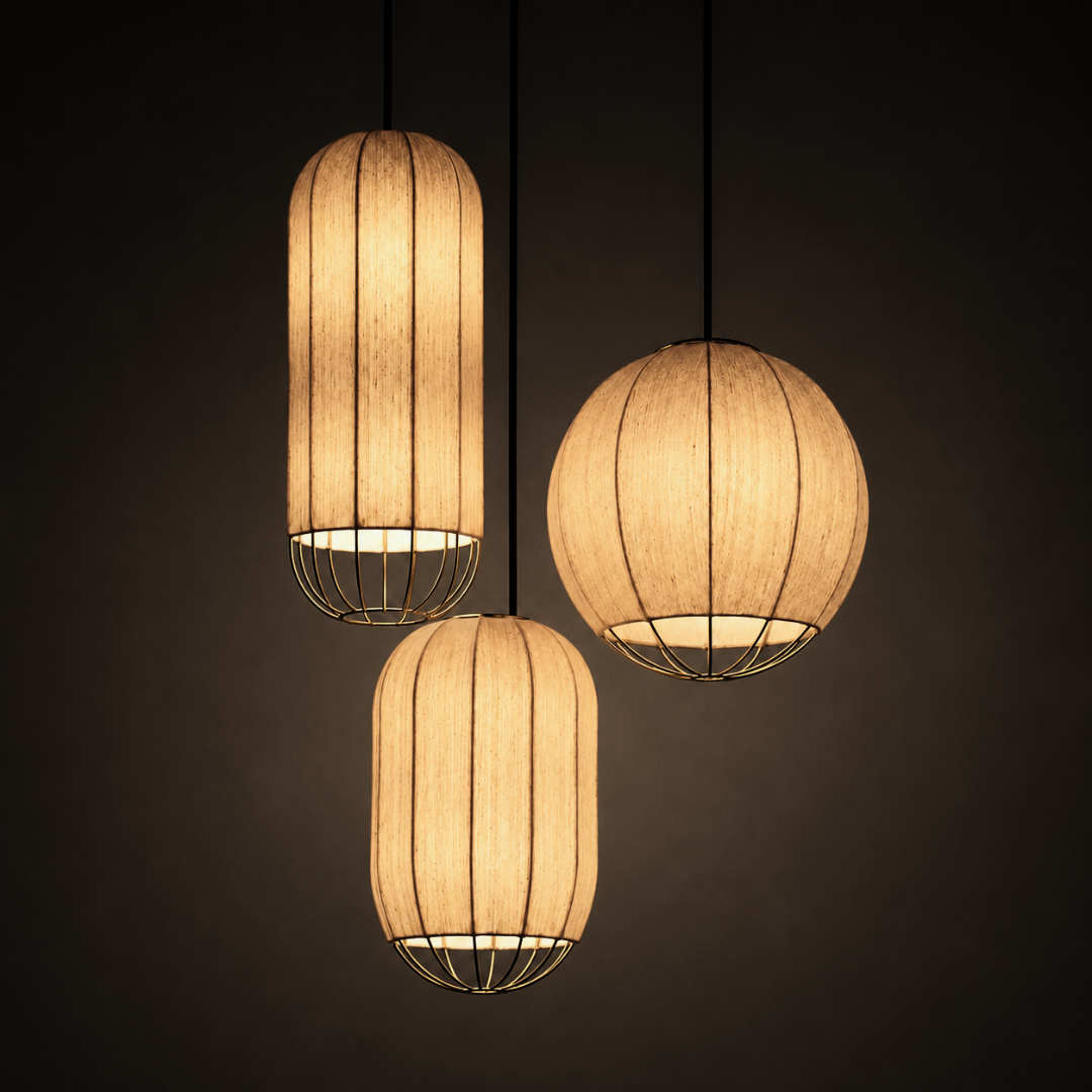 Seri Cluster of 3 Pendant Lamps