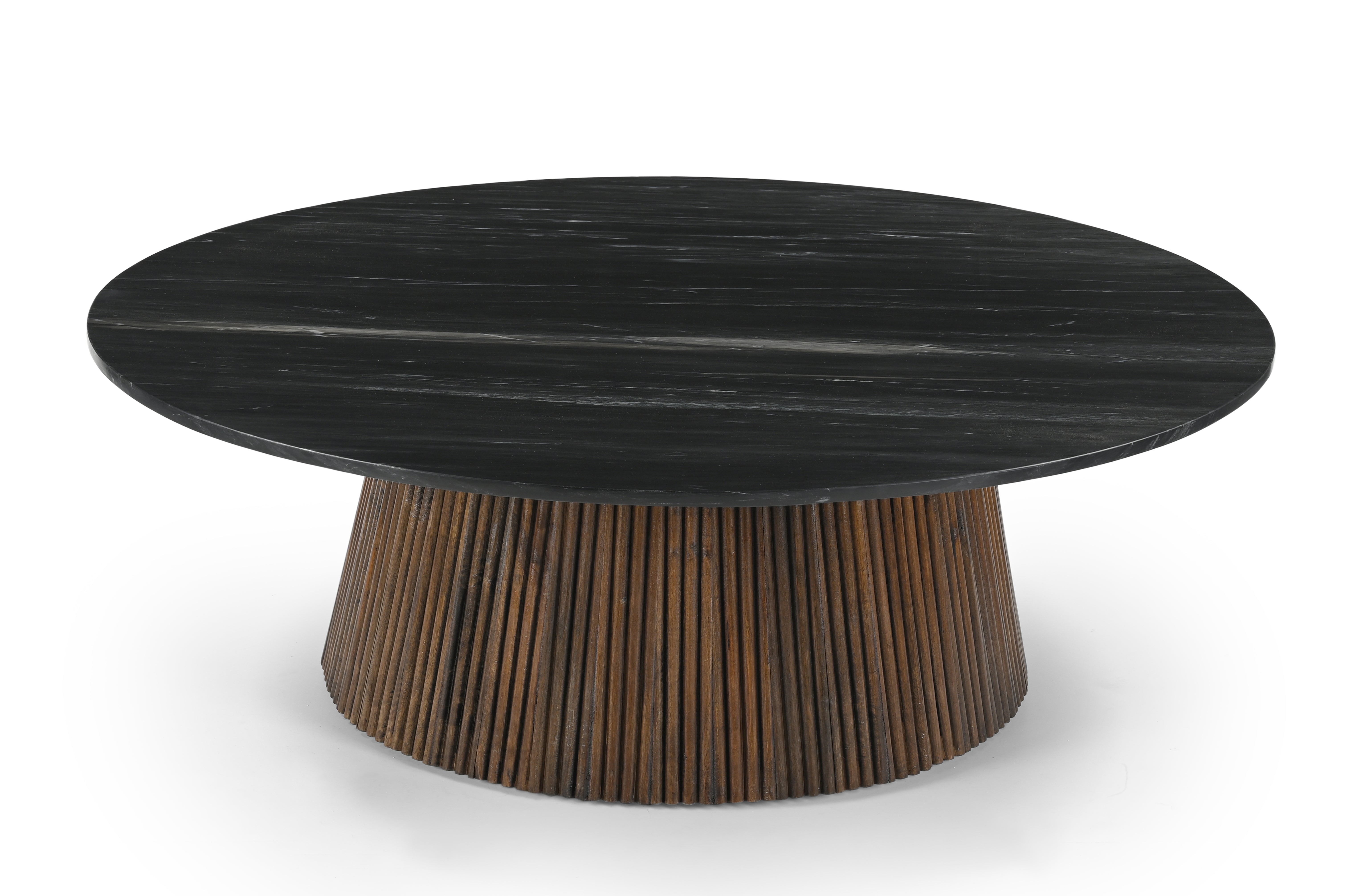 Litho Round Marble Coffee Table - Indoor Furniture